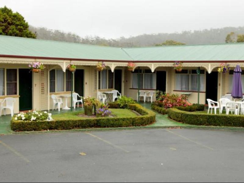 Wintersun Gardens Motel Bicheno Eksteriør billede