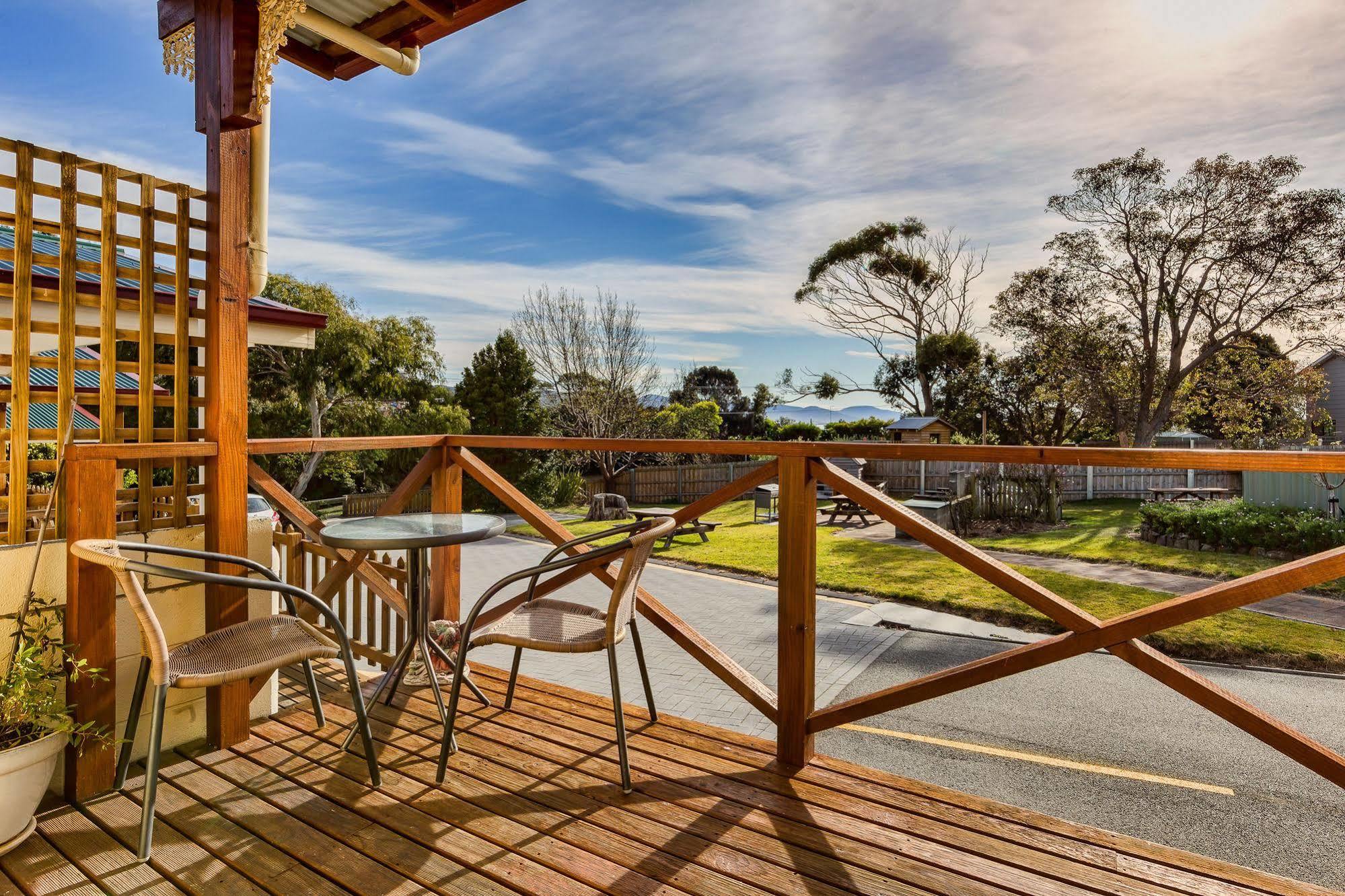 Wintersun Gardens Motel Bicheno Eksteriør billede